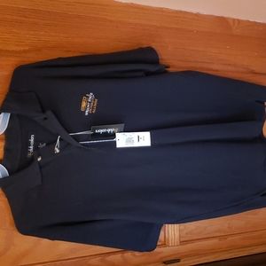 WSU Alum polo short sleeve in black size Men's M nwt Orginally $30 never worn.